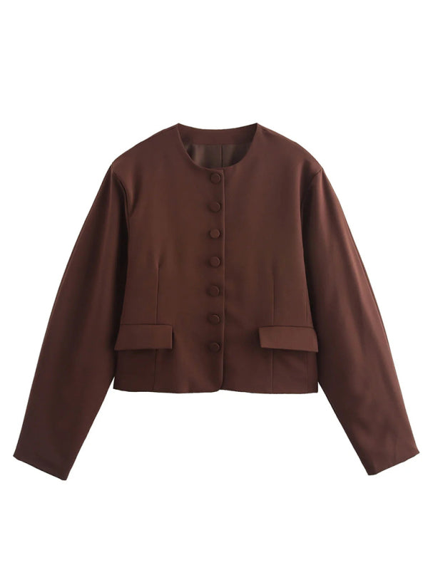 Skirt Set - Blazer and Mini Skirt Set