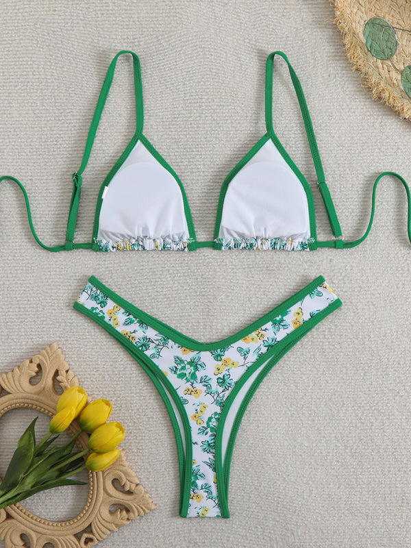 Swimwear - Floral print bikini