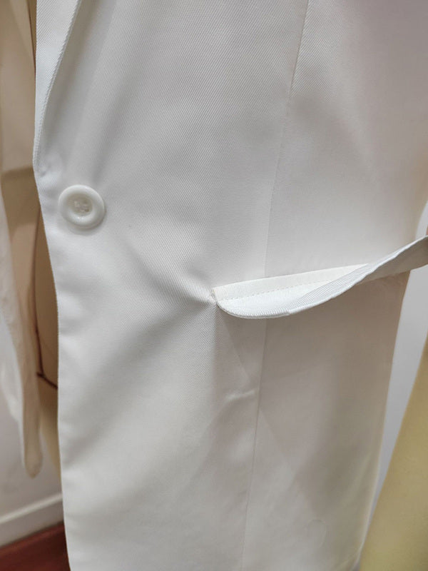 Blazers- Stylish Women's Light Single-Breasted Blazer - Sleeveless Jacket- - Pekosa Women Clothing