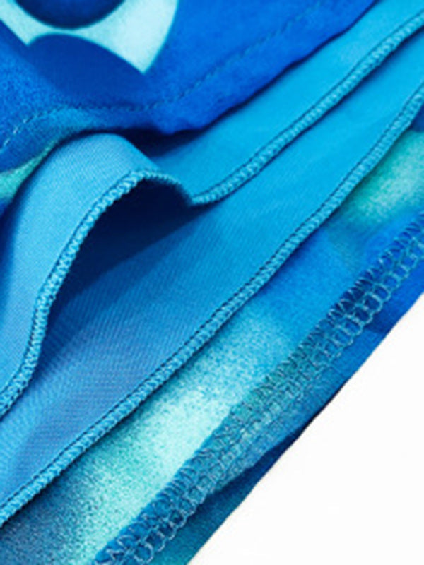 Blouses- Floral Print Sleeveless Crewneck Top in Floral Print- - Pekosa Women Clothing