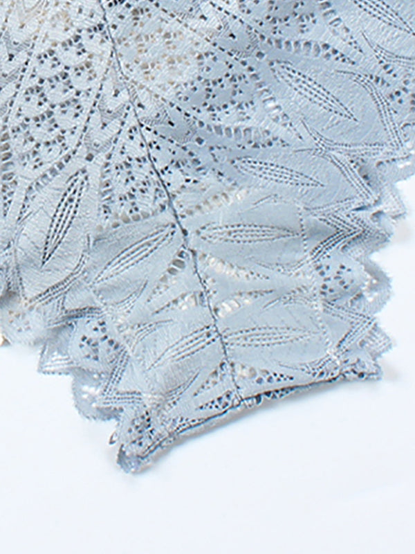 Briefs- Lace Women's Low-Waist Panty Briefs- - Pekosa Women Clothing