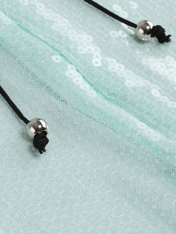 Elegant Dresses- Sparkly Elegant Autumn Cutout Open Tie-Back Dress- - Pekosa Women Clothing