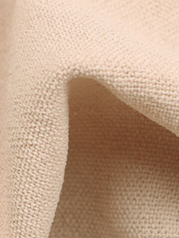 Mini Dresses- Stand Collar Mini Dress: Tiered Ruffles, Convenient Pockets Side- - Pekosa Women Clothing