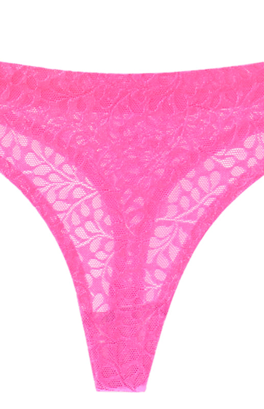 Panties- Women's Lace Panty Thong G-String- - Pekosa Women Clothing