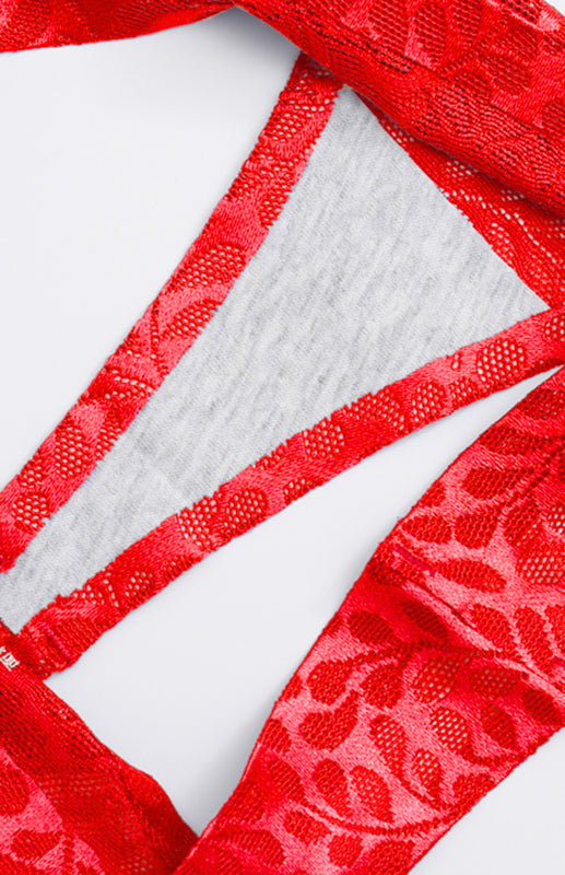 Panties- Women's Lace Panty Thong G-String- - Pekosa Women Clothing