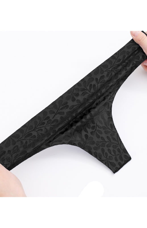Panties- Women's Lace Panty Thong G-String- - Pekosa Women Clothing