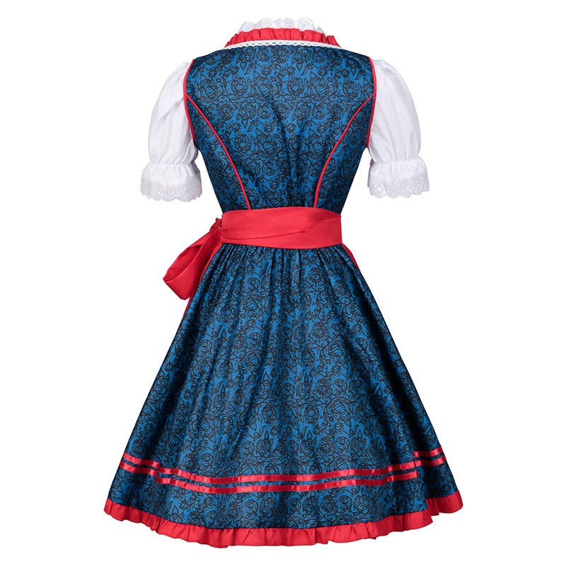 Oktoberfest Costume- Oktoberfest Bavaria Maid Outfit - German Cosplay Perfection!- - Pekosa Women Clothing