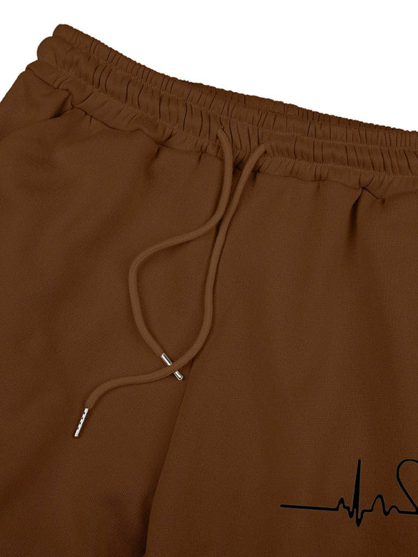 Sport Outfit- 3-Pcs Sport Outfit Sweatpants & Cozy Sweatshirt & Crop Tank Top- - Pekosa Women Clothing