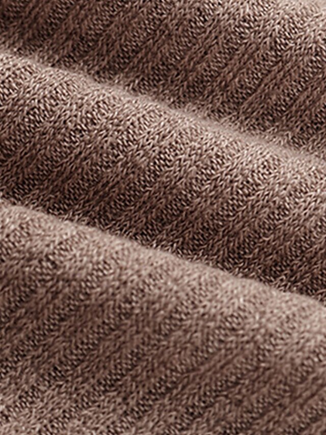 Sweaters- Solid Knitted Hollow Cold Shoulder Sweater- - Pekosa Women Clothing