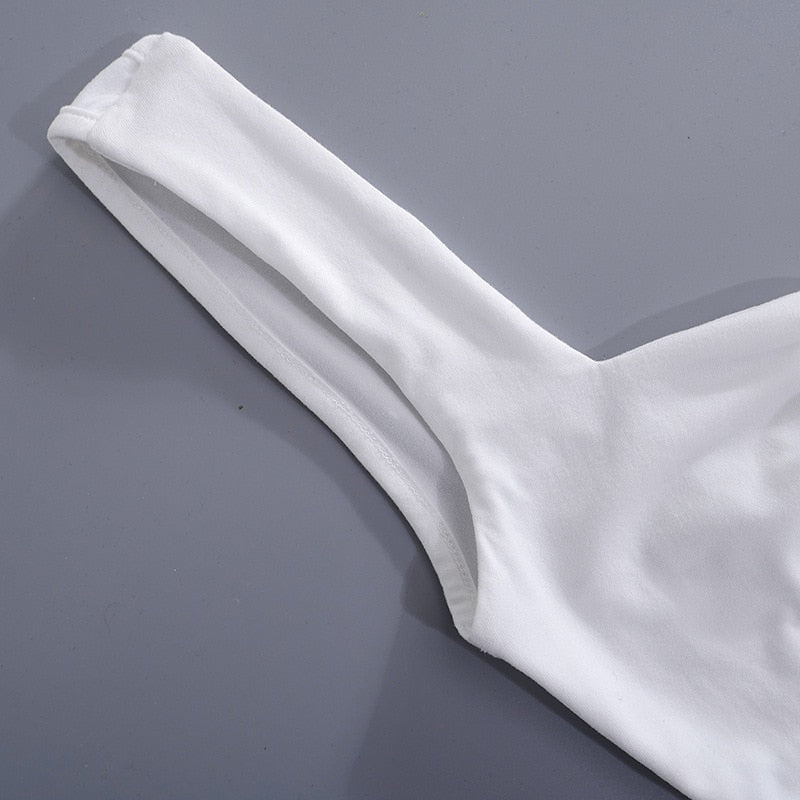 Tank Tops- High Slit Gathered Front Tank Top- - Pekosa Women Clothing