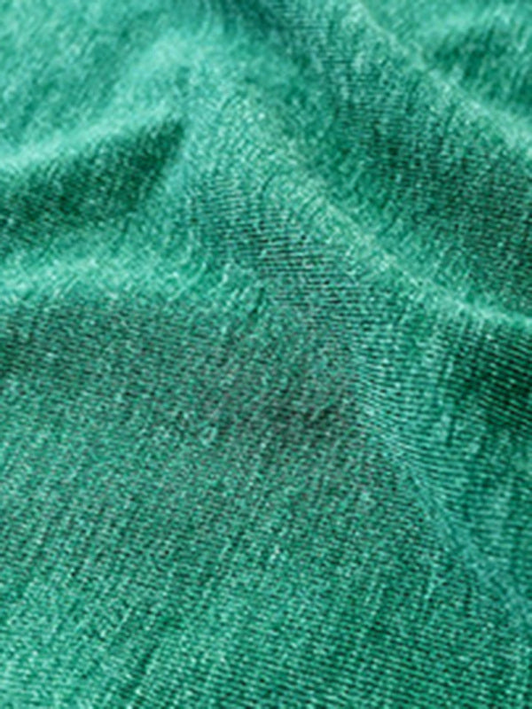 Tops- Speckle Tee with Short Sleeves - V-Neck T-shirt Top- - Pekosa Women Clothing