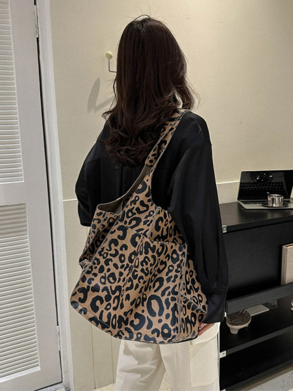 Tote Bags- Faux Leather Tote Shoulder Large Handbag- - Pekosa Women Clothing