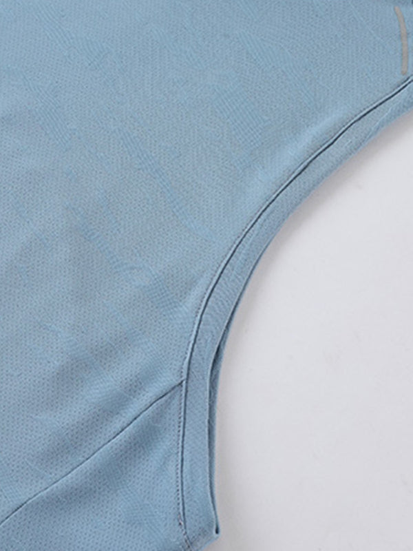 Vests- Men's Quick-Drying Sleeveless Vest Activewear Top- - Pekosa Women Clothing