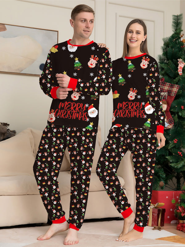 Xmas Pajamas- Family Dad's Thanksgiving and Christmas Pajama Set- - Pekosa Women Clothing