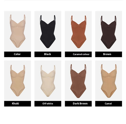 Sling Beautiful Back High Elastic Seamless Tight Jumpsuit