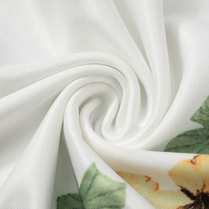 Figurbetontes Schlauch-Maxikleid mit Blumendruck