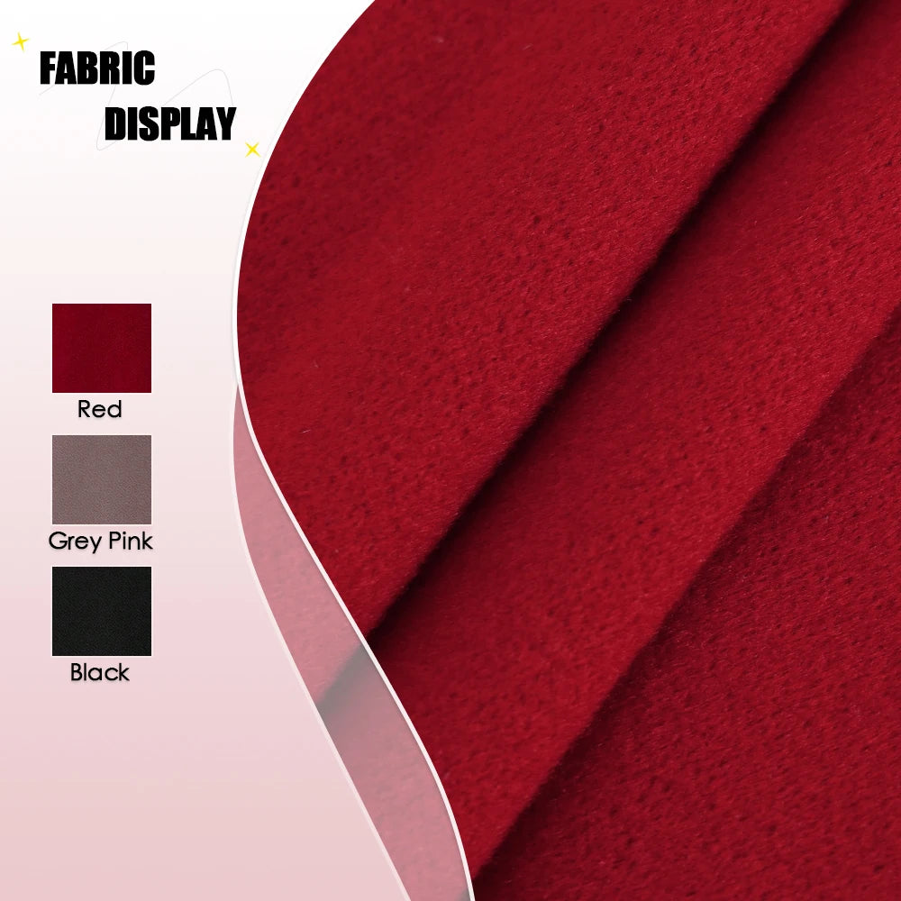 Trench Coats - Coats Winter Solid Color Long Sleeve Lapel Button-Up Work Coats New Year Red Valentine's Day Gift Outerwears