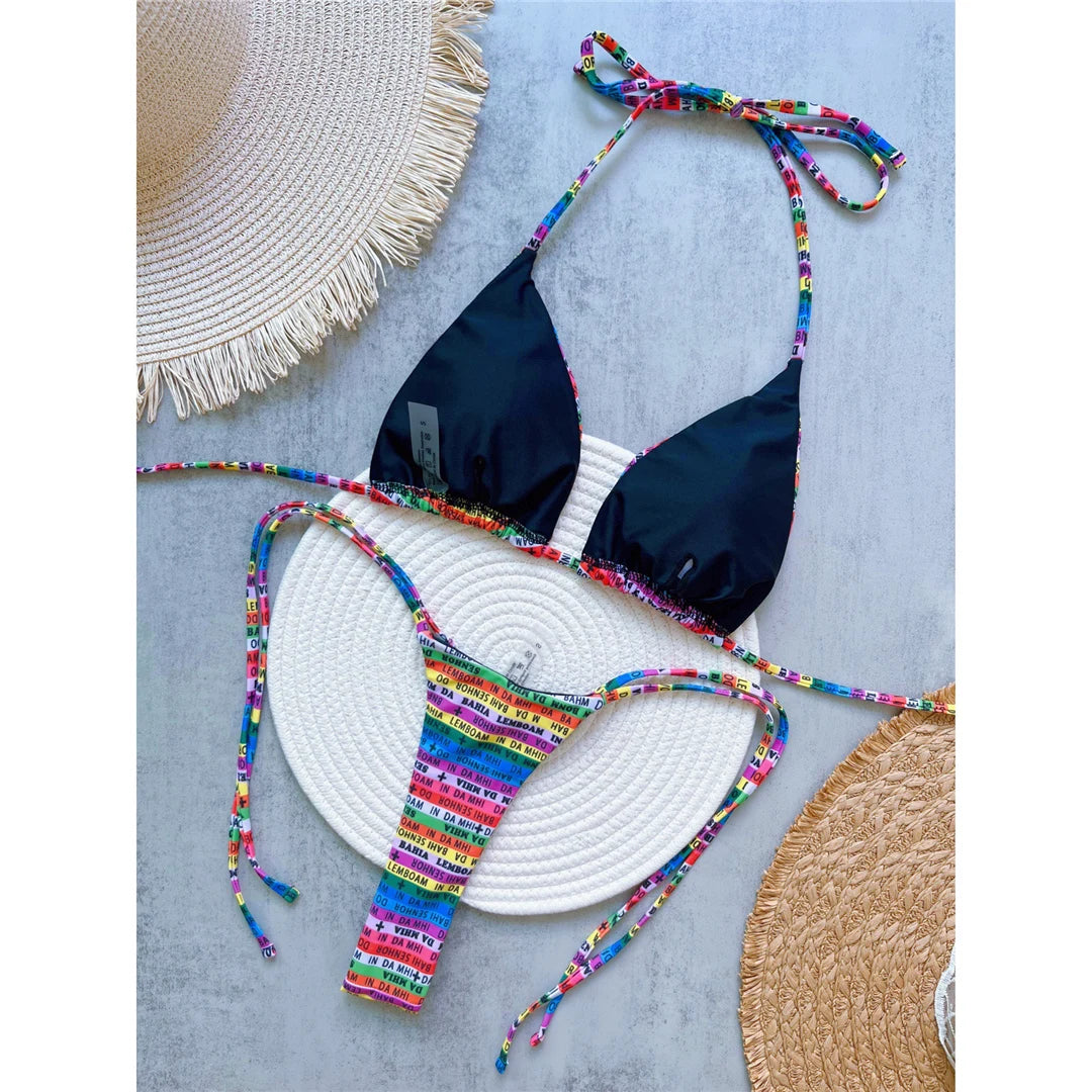 Bikinis - Vibrant 2-Piece Swimwear for Brazilian Sunbathing