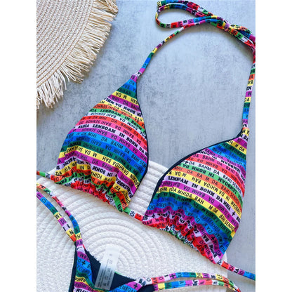 Bikinis - Vibrant 2-Piece Swimwear for Brazilian Sunbathing