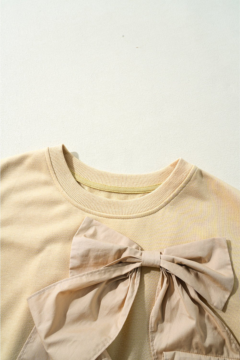 Blouses & Shirts - Casual Bow Front Top for Women