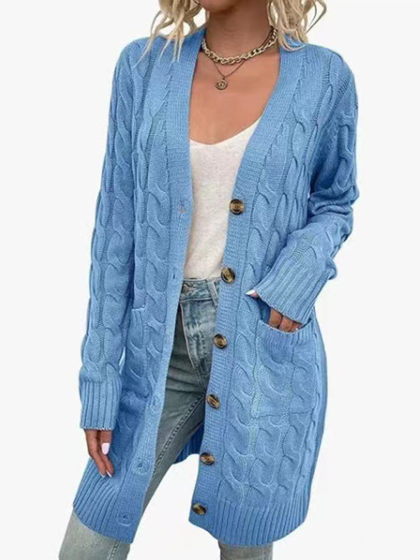 Cardigans - Cable Knit Grandpa Cardigans – Classy & Casual