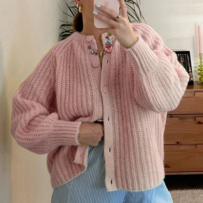 Cardigans - Women's Casual Knit Cardigan for Every Season