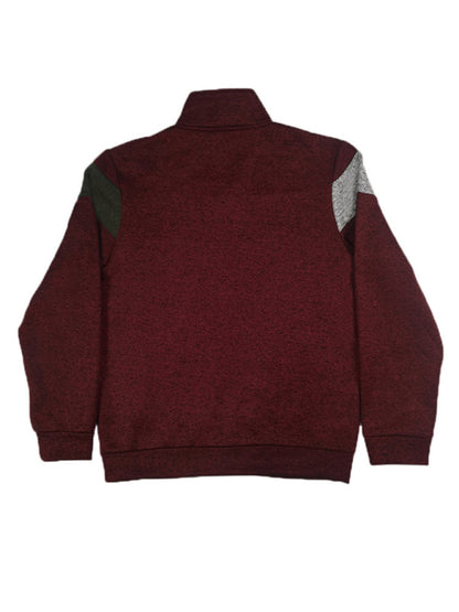 Cardigans - Men’s Color Block Casual Jacket with Zipper