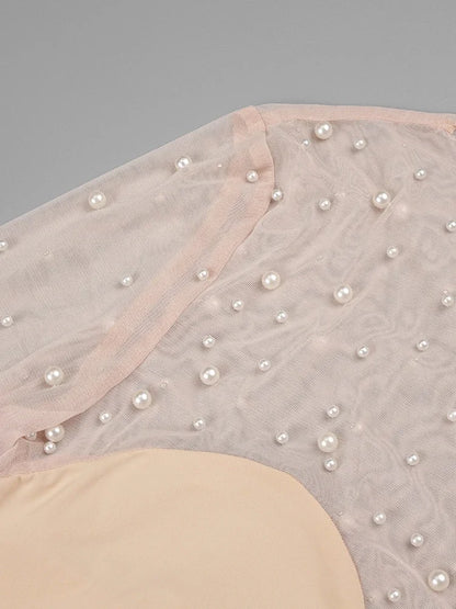 Elegant Jumpsuits - Pearls Bodysuit & Formal Jumpsuit for Women