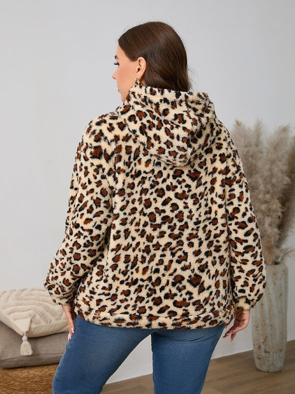Fleece Hoodies - Cozy Plush Fleece Women's Hoodie