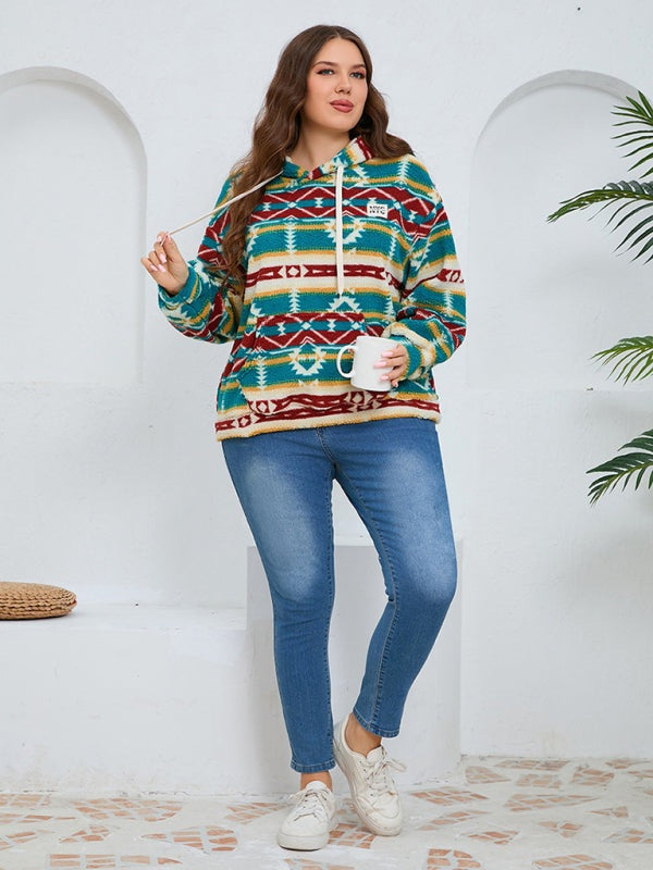 Fleece Hoodies - Cozy Plush Fleece Women's Hoodie