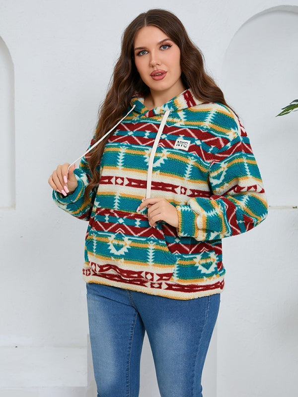 Fleece Hoodies - Cozy Plush Fleece Women's Hoodie