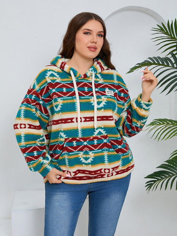 Fleece Hoodies - Cozy Plush Fleece Women's Hoodie