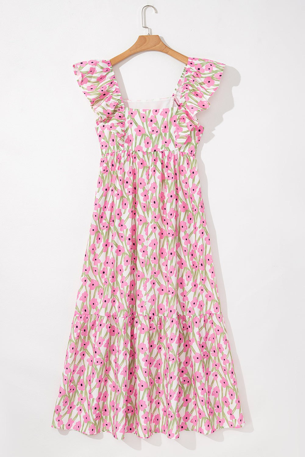 Floral Dresses - Floral Maxi Summer Dress - Perfect for Daytime Events