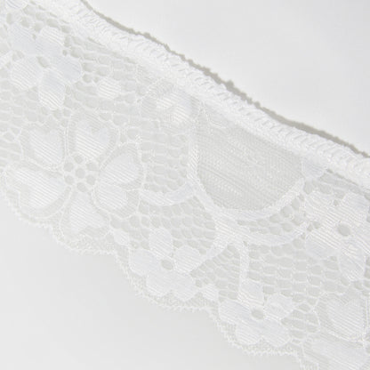 Rückenfreier Mini-Anhänger im Boho-Stil mit Spitzendetail