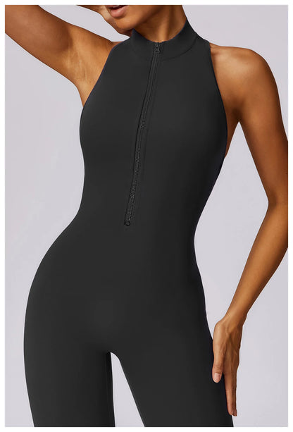 Gym Jumpsuits - High-Performance Yoga Jumpsuit for Women - Workout Outfit