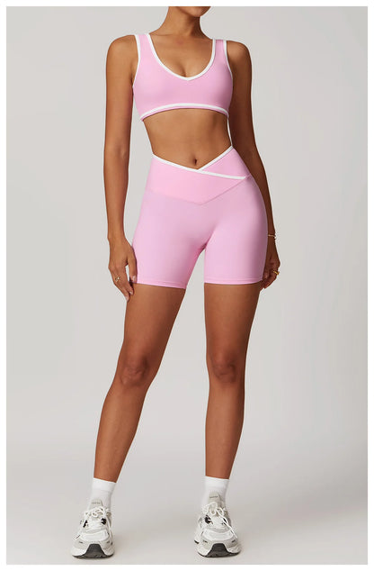 Gym Outfits - Quick-Dry Athletic Sets for Yoga 2 Piece Gym Style Outfit