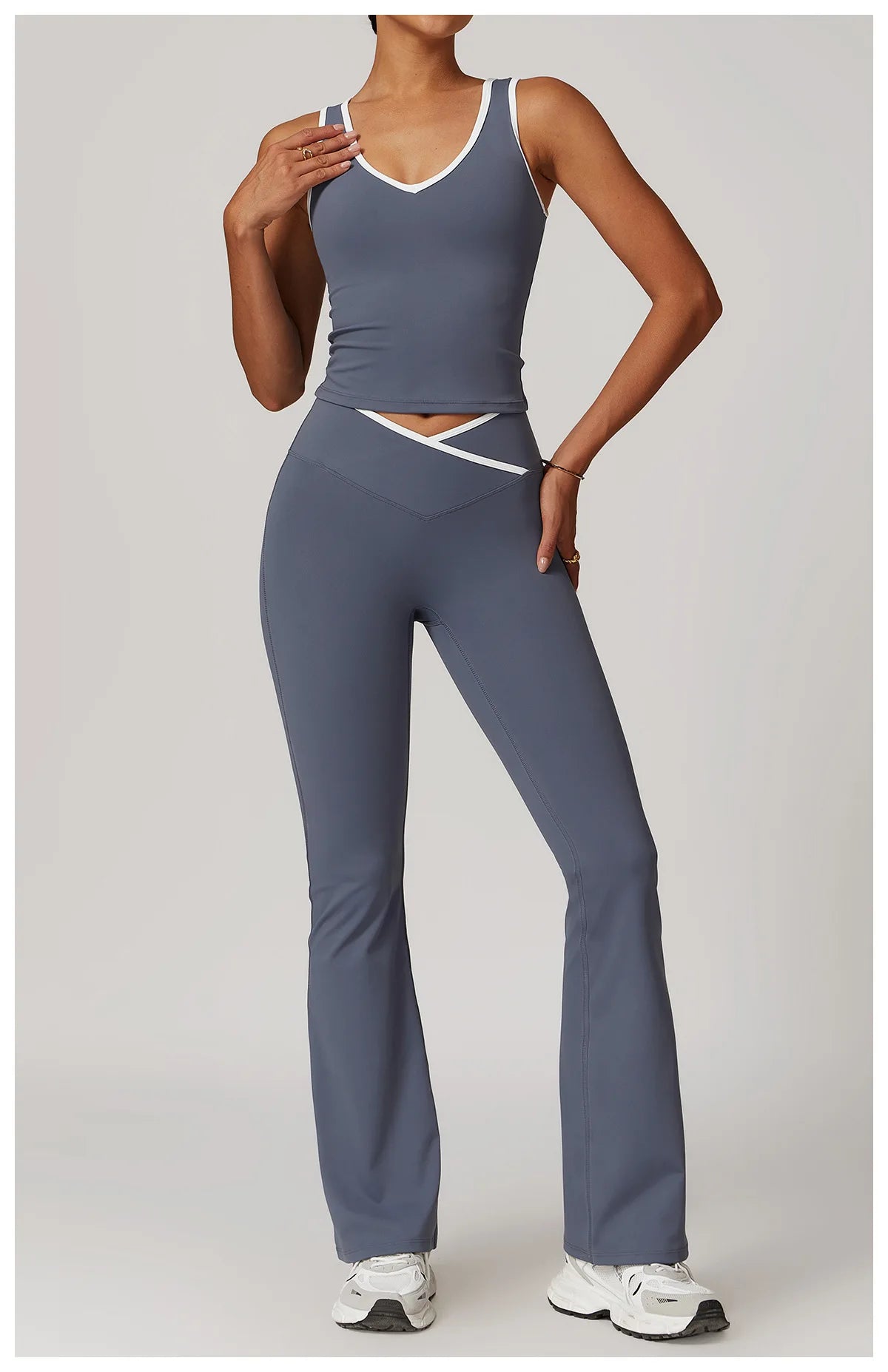 Gym Outfits - Quick-Dry Athletic Sets for Yoga 2 Piece Gym Style Outfit