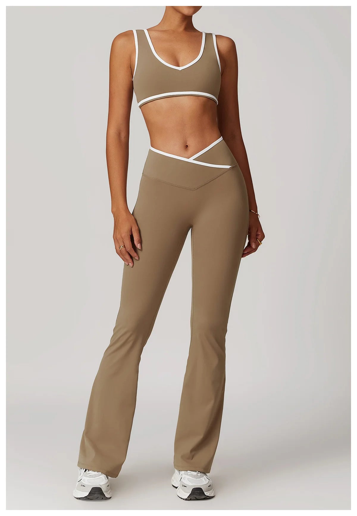 Gym Outfits - Quick-Dry Athletic Sets for Yoga 2 Piece Gym Style Outfit
