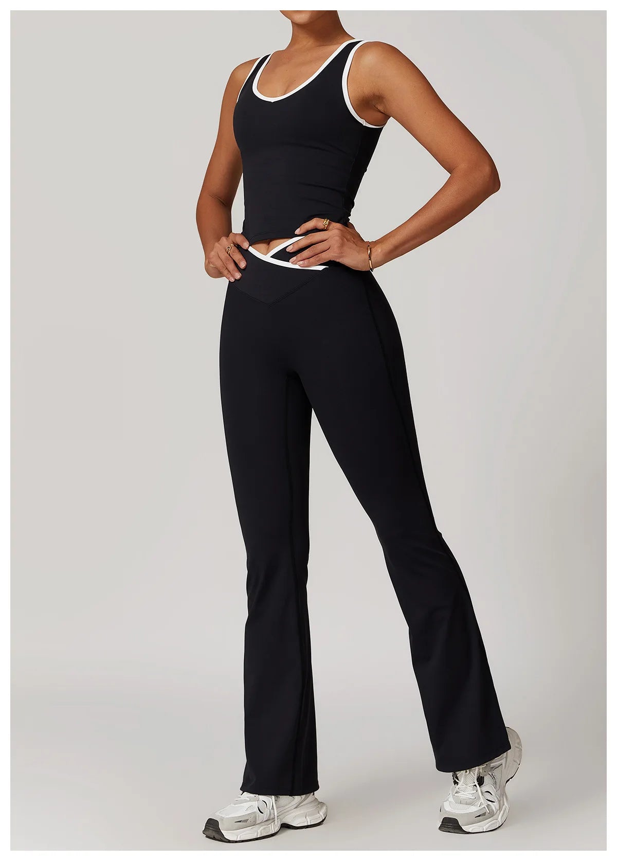 Gym Outfits - Quick-Dry Athletic Sets for Yoga 2 Piece Gym Style Outfit