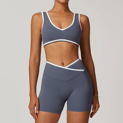 Gym Outfits - Quick-Dry Athletic Sets for Yoga 2 Piece Gym Style Outfit