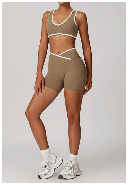 Gym Outfits - Quick-Dry Athletic Sets for Yoga 2 Piece Gym Style Outfit