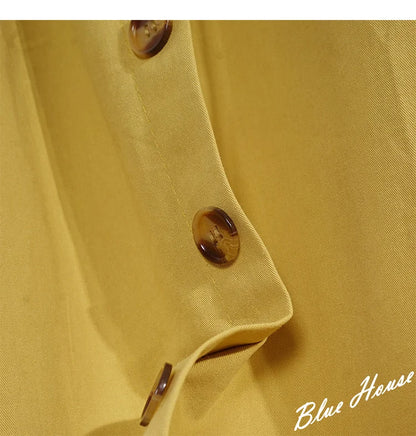 Midi Skirts - Summer Autumn Skirts Womens Midi Knee Length Korean Elegant Button High Waist Skirt Female Pleated School Skirt