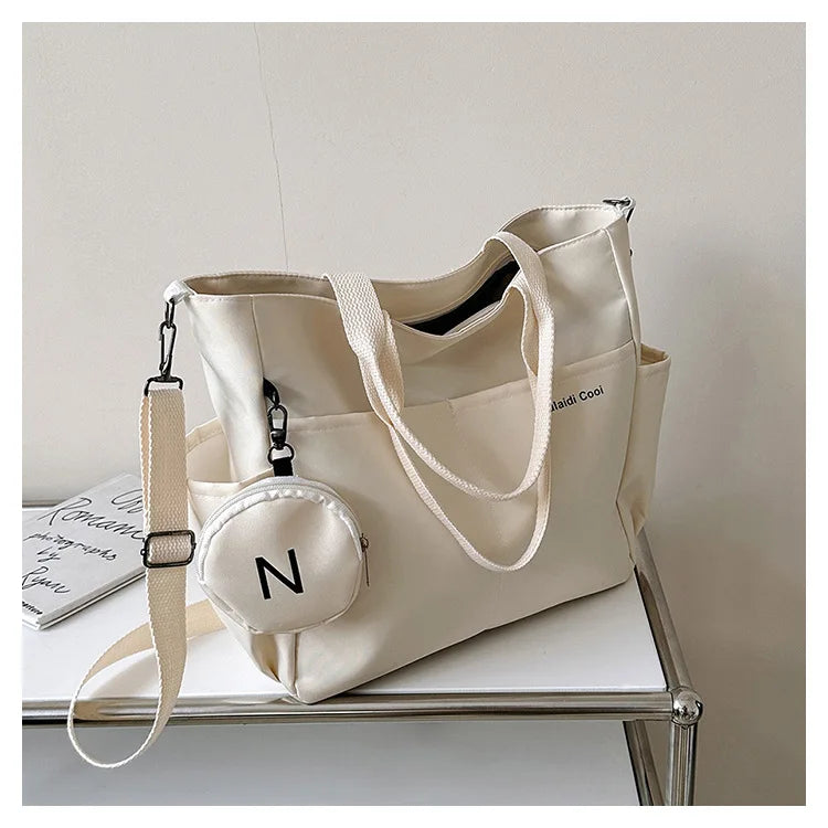 HandBags - Daily Shoulder Bag with Crossbody Function & Coin Purse