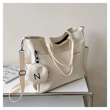 HandBags - Daily Shoulder Bag with Crossbody Function & Coin Purse