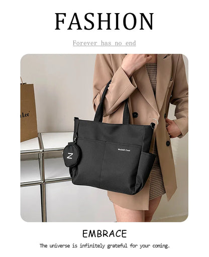 HandBags - Daily Shoulder Bag with Crossbody Function & Coin Purse
