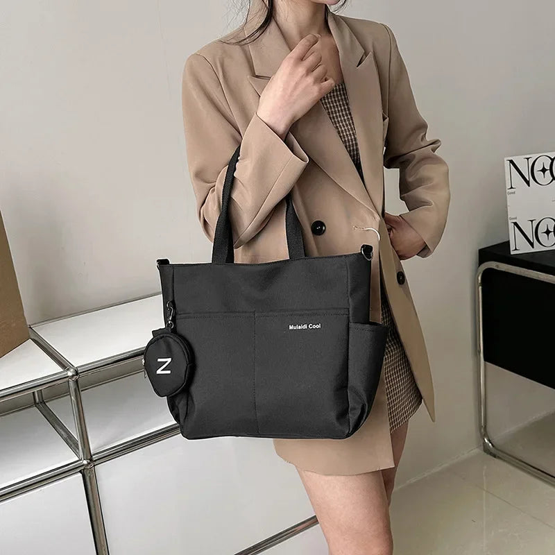 HandBags - Daily Shoulder Bag with Crossbody Function & Coin Purse
