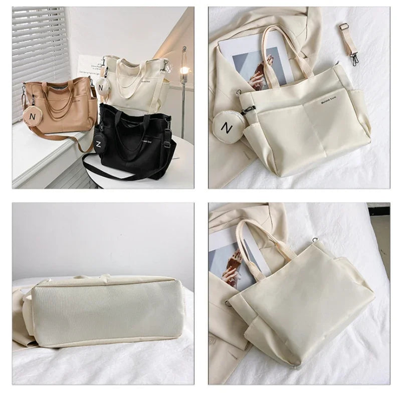 HandBags - Daily Shoulder Bag with Crossbody Function & Coin Purse