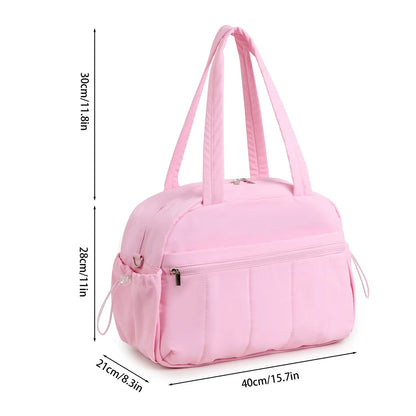 HandBags - Sporty Quilted Shoulder Bag