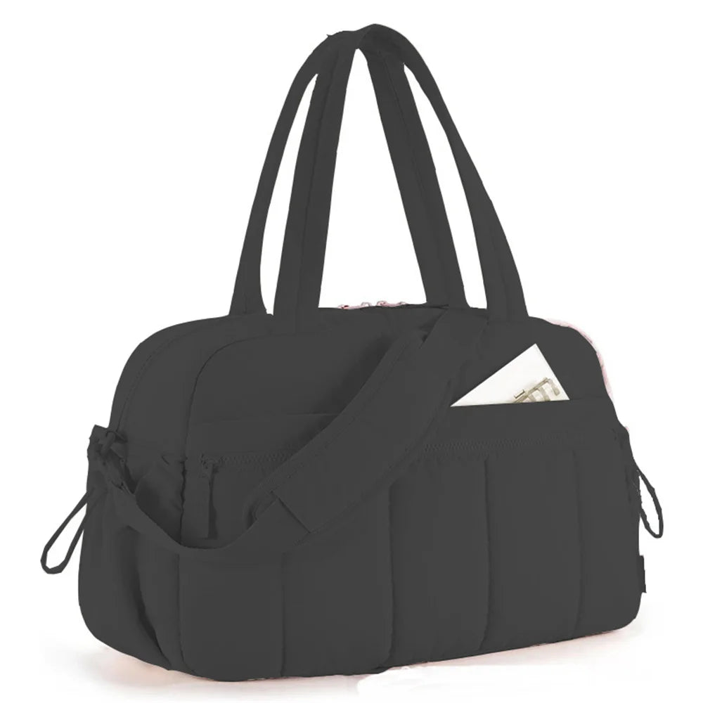 HandBags - Sporty Quilted Shoulder Bag