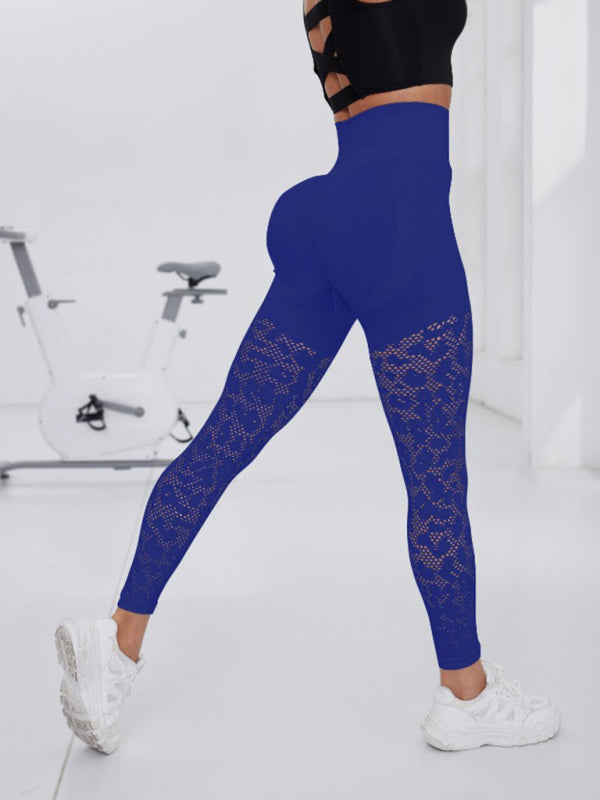 Leggings - Quick-Dry Mesh Patchwork Gym Leggings for Women